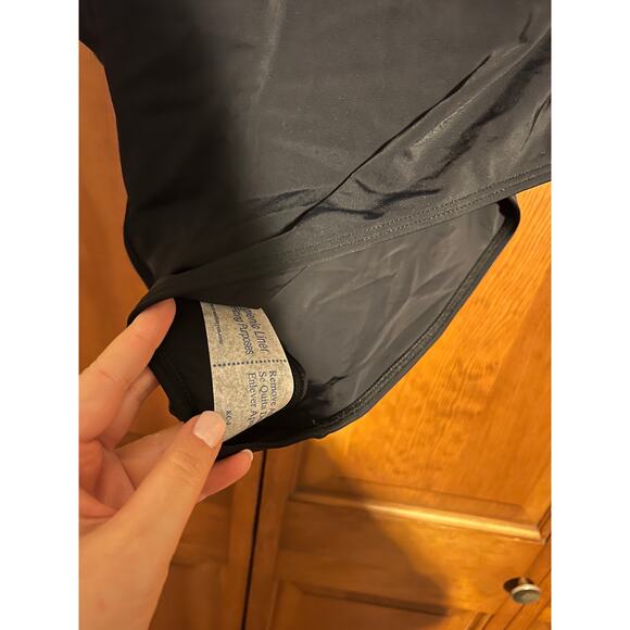 NWT Andie Women's The Malibu One Piece Snap Front Swimsuit Smooth Black Size 3XL - Picture 7 of 11